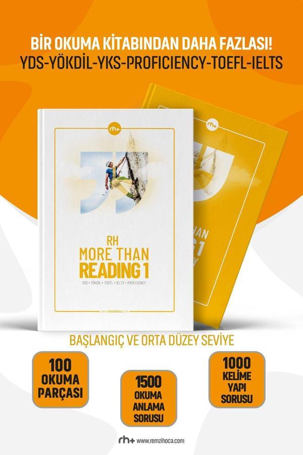 More Than Reading 1 - Interaktif Ingilizce Okuma Ve Çeviri - Yds / Yökdil / Ydt / Ielts - RH Pozitif Yayınları - Image 1