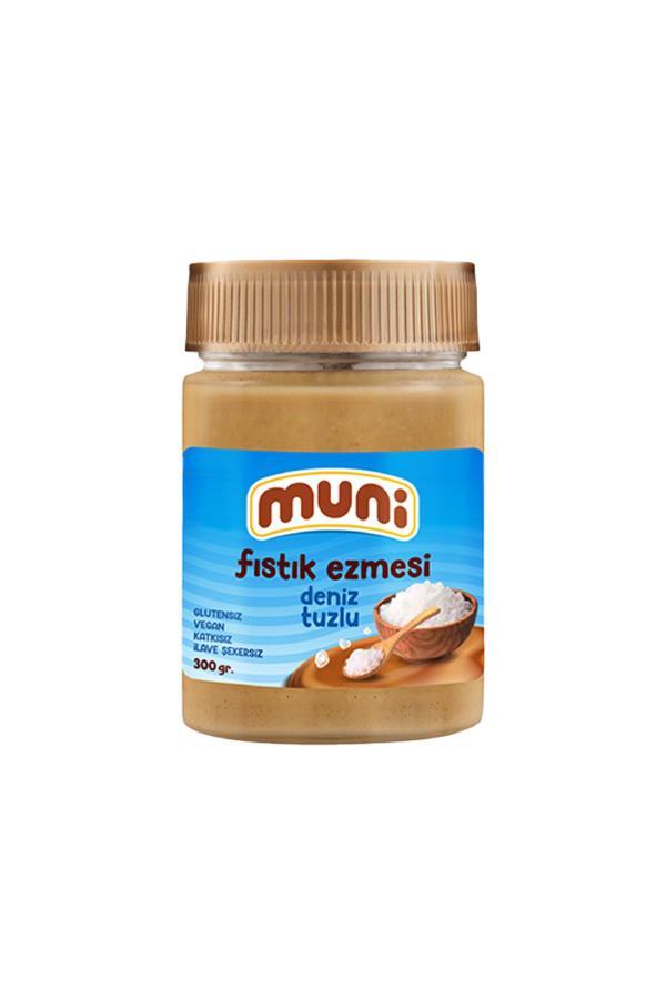 Muni Deniz Tuzlu Fıstık Ezmesi, 300 G - Image 1