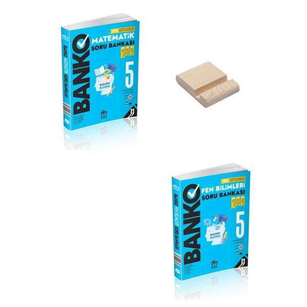 5. Sınıf Banko Matematik ve Fen Bilimleri + Telefon Standı - Model Eğitim Yayınları - Image 1