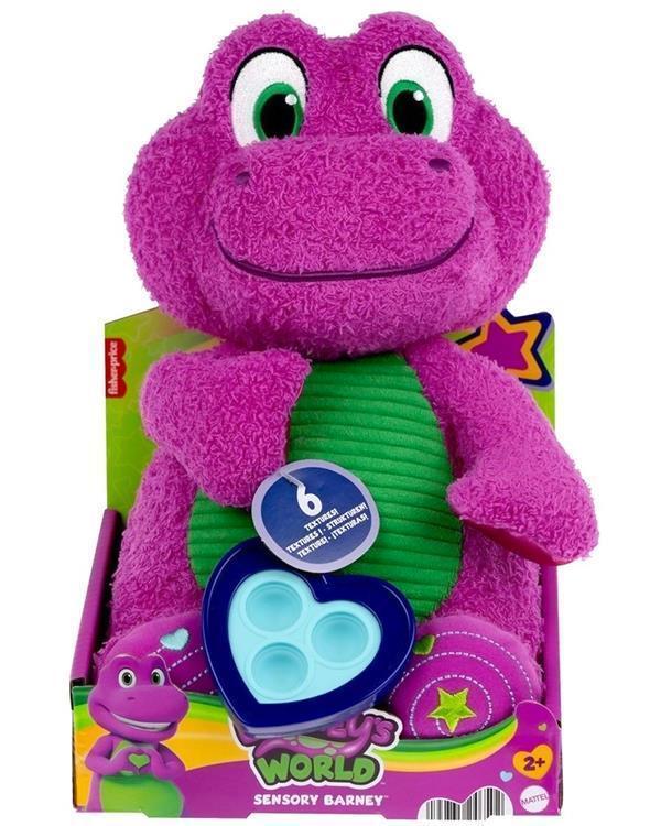 Fisher Price Barneys World Sensory Barney Peluş Oyuncak HYG89 - Image 1