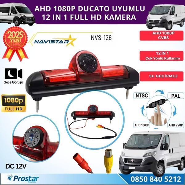 Fiat Ducato Peugeot Boxer ve Citroen Jumper için Profesyonel Geri görüş Kamerası - Image 1