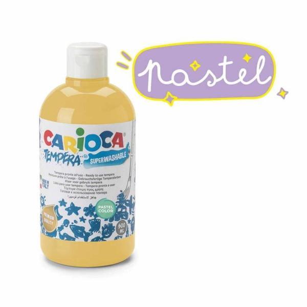 Supertrend Tempera Yıkanabilir Poster Boya 500 ml. PASTEL SARI - Image 1