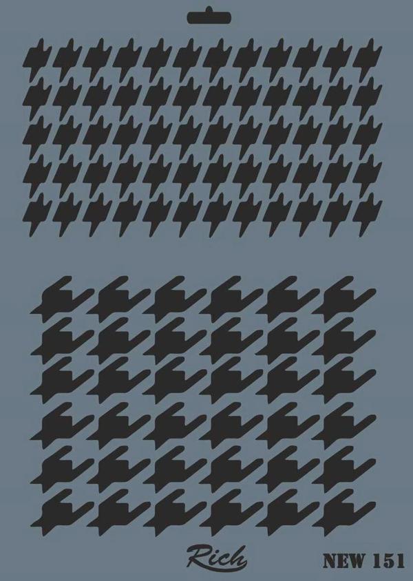 Supertrend Stencil Boyama Şablonu 25x35 cm. NEW-151 - Image 1