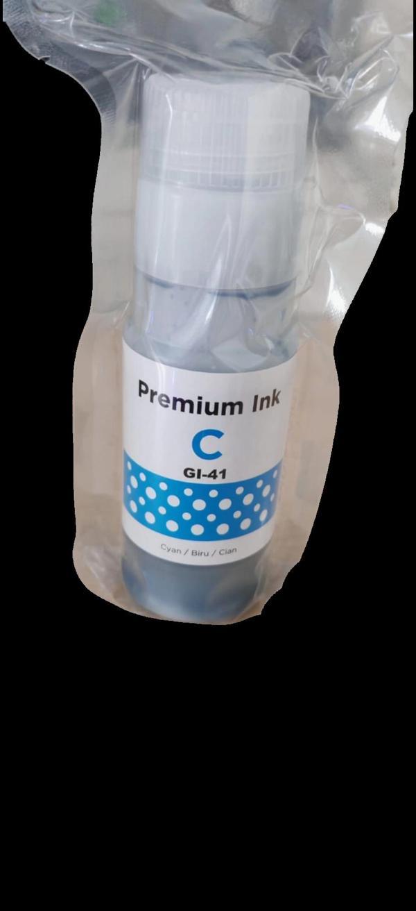 Canon Pixma GI-41 C Mavi Muadil Mürekkep - Image 1