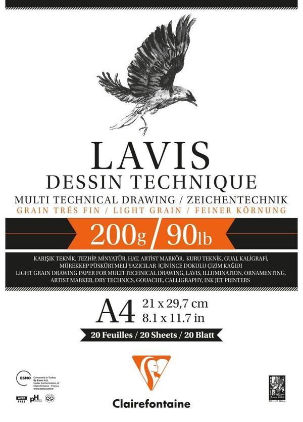 Supertrend Lavis Multi Teknik Eskiz Çizim Defteri 200 gr. A4 20 yp. - Image 1
