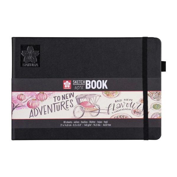 Supertrend Sketchbook Sert Kapak Eskiz Çizim Defteri Ivory (Fildişi) Kağıt 140 gr. 15x21 cm. 80 yapr - Image 1
