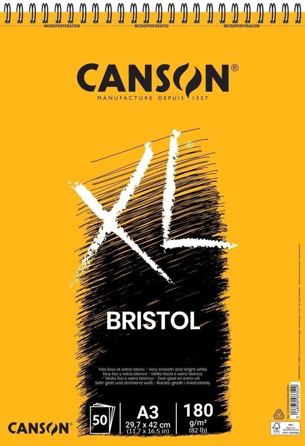Supertrend XL Bristol Defteri Blok 180 gr. A3 50 yaprak - Image 1