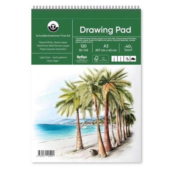 Supertrend Drawing Pad Eskiz Defteri 120 gr. A3 40 yaprak - Image 1