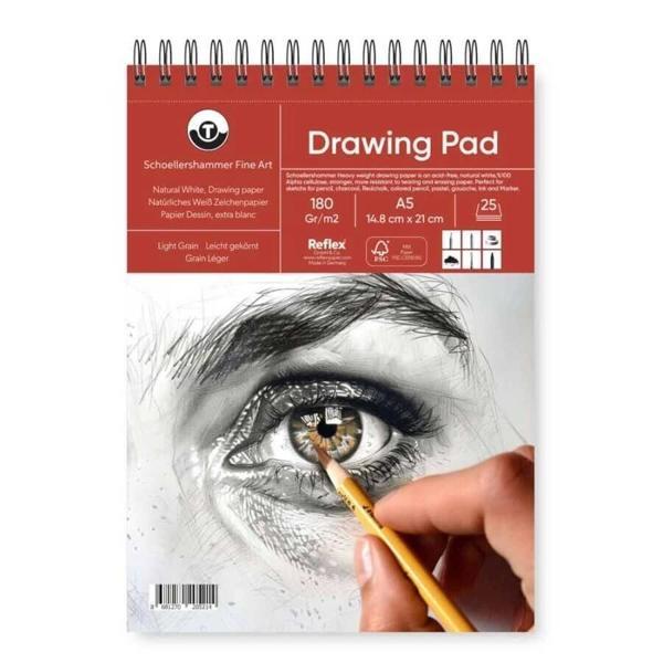 Supertrend Heavy Weight Drawing Pad Eskiz Defteri 180 gr. A5 20 yaprak - Image 1