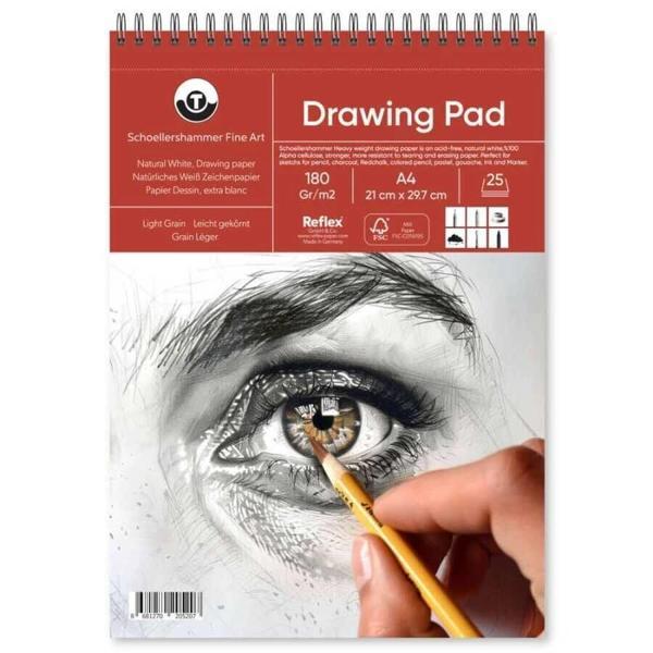 Supertrend Heavy Weight Drawing Pad Eskiz Defteri 180 gr. A4 20 yaprak - Image 1