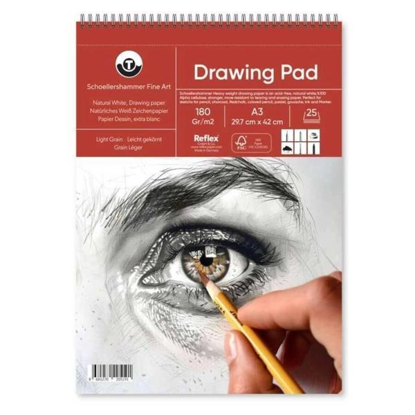Supertrend Heavy Weight Drawing Pad Eskiz Defteri 180 gr. A3 20 yaprak - Image 1