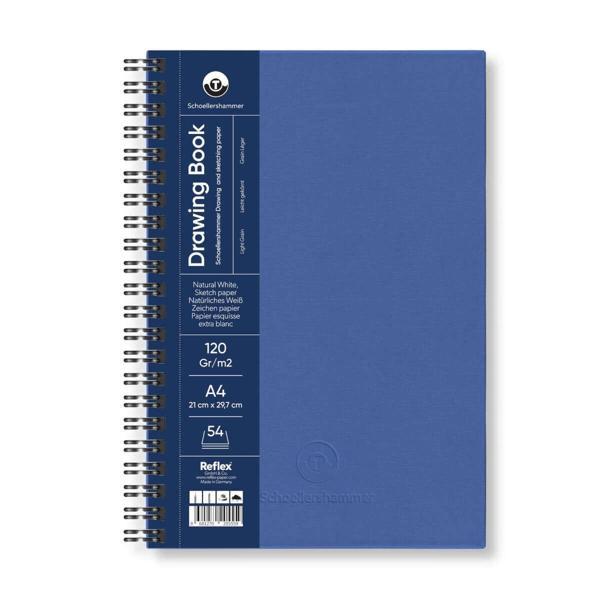 Supertrend Drawing Pad Sert Kapak Eskiz Çizim Defteri 120 gr. A4 54 yaprak MAVİ - Image 1