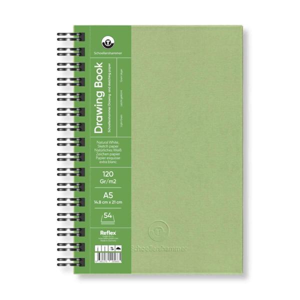 Supertrend Drawing Pad Sert Kapak Eskiz Çizim Defteri 120 gr. A5 54 yaprak YEŞİL - Image 1