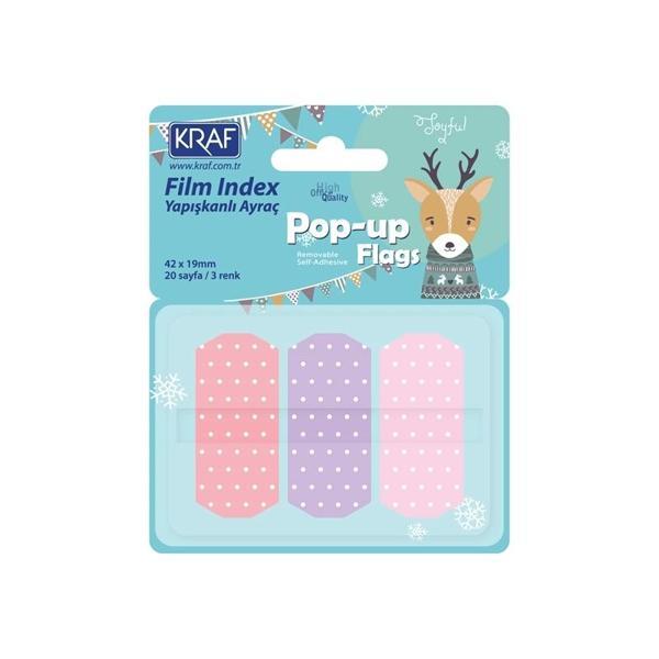 Supertrend Film Index Pastel Puantiyeli 3 Renk x 20 Sayfa - Image 1