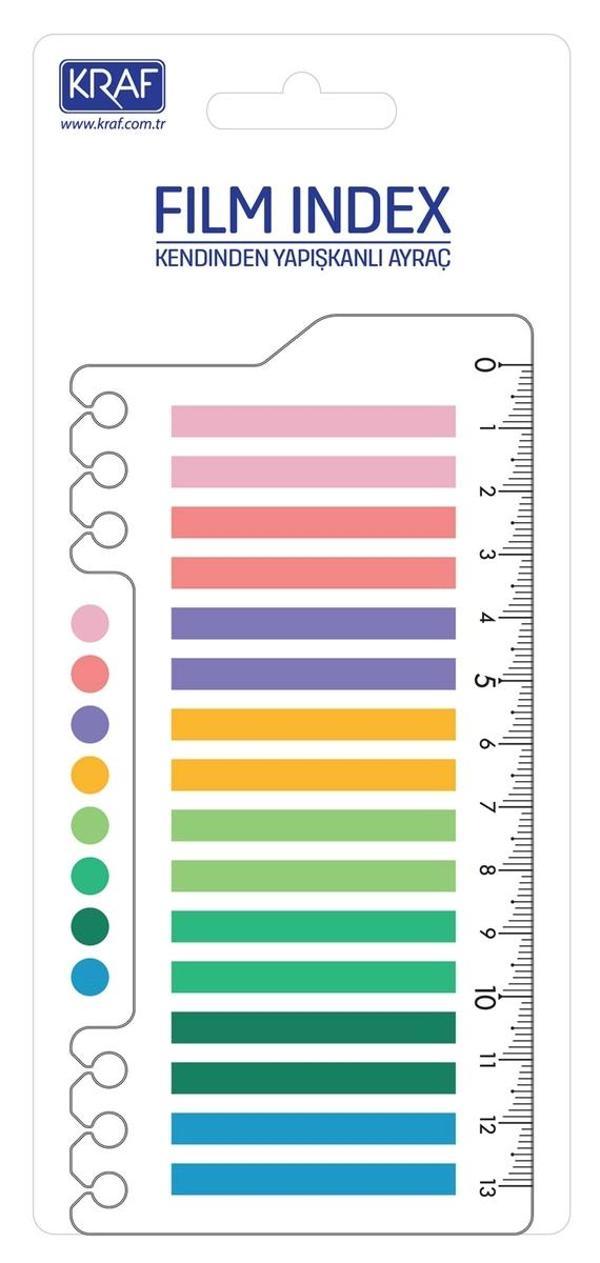 Supertrend Film Index Cetvelli Bright Color 16'lı x 20 Sayfa - Image 1