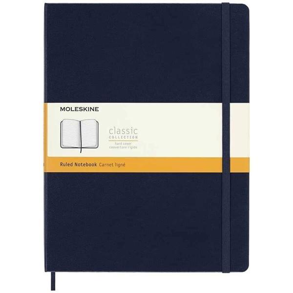Supertrend Sert Kapak Çizgili Defter XL Boy 19x25 cm. 192 Sayfa Safir Mavi - Image 1