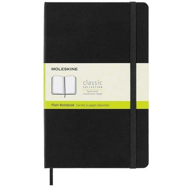Supertrend Sert Kapak Çizgisiz Defter L Boy 13x21 cm. 240 Sayfa Siyah - Image 1