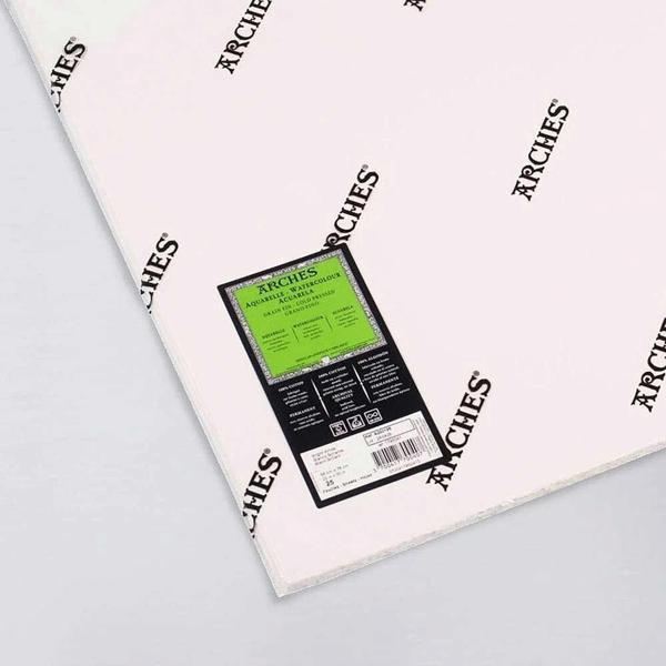 Supertrend Sulu Boya Kağıdı Soğuk Baskı - Orta Doku 185 gr. 56 x 76 cm. 10'lu Paket - Image 1
