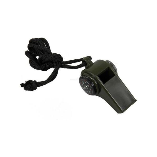 3 in 1 Pusulalı Termometreli Acil Durum Düdüğü - Image 1