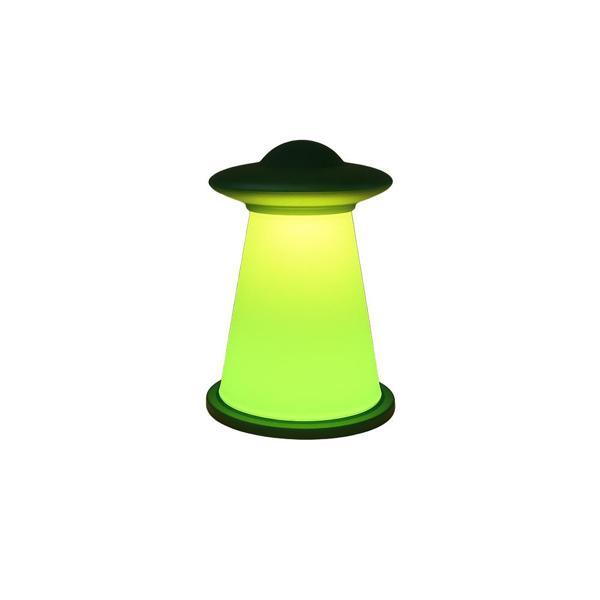 Yeşil Işıklı Modern UFO Tasarımlı Masa Lambası - Image 1