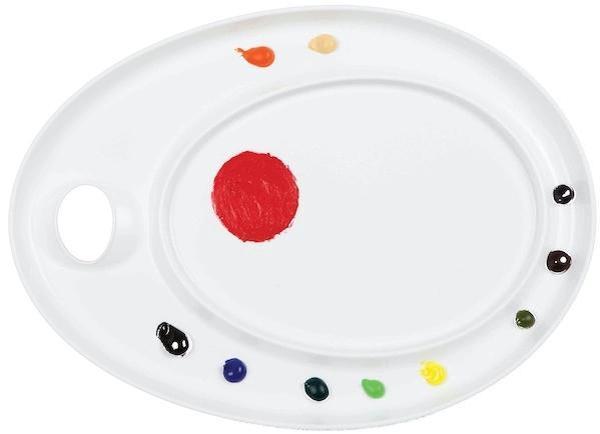 Supertrend Boya Tutmayan Palet Ellipse XL Peel-Off 43x31 cm. - Image 1
