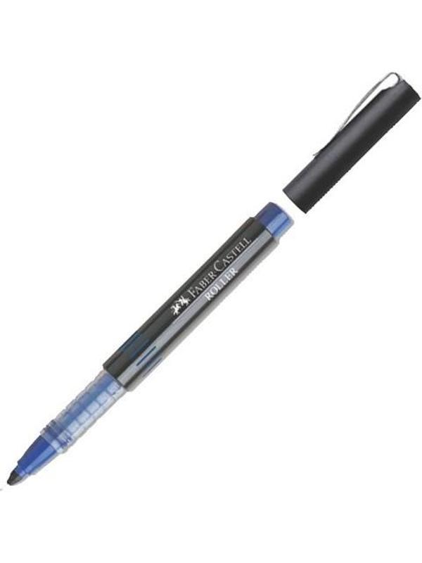 Faber-Castell Roller Kalem İğne Uçlu Mavi 5020 540551 (10 Lu Paket) - Image 1