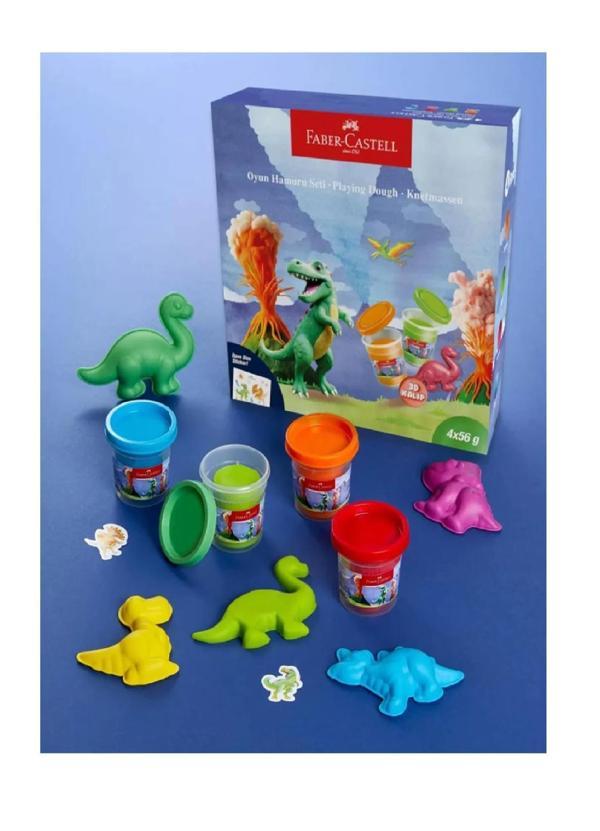 Faber Castell Dino Oyun Hamuru Set - Image 1