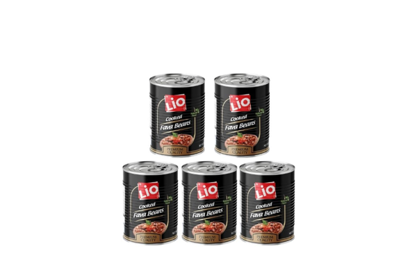 LİO SADE BAKLA KONVERVESİ 400GR X5 - Image 1