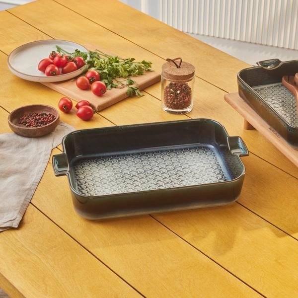 Karaca Culina Reaktif Fırın Kabı Mavi 38 cm - Image 1