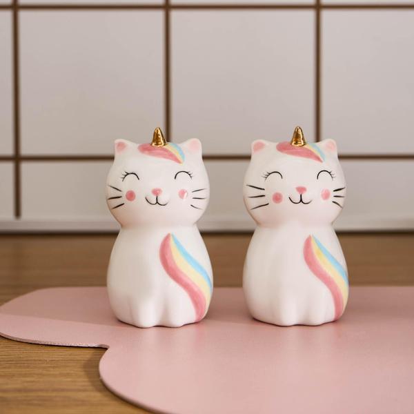 Karaca Kitty Tuzluk ve Biberlik Beyaz - Image 1