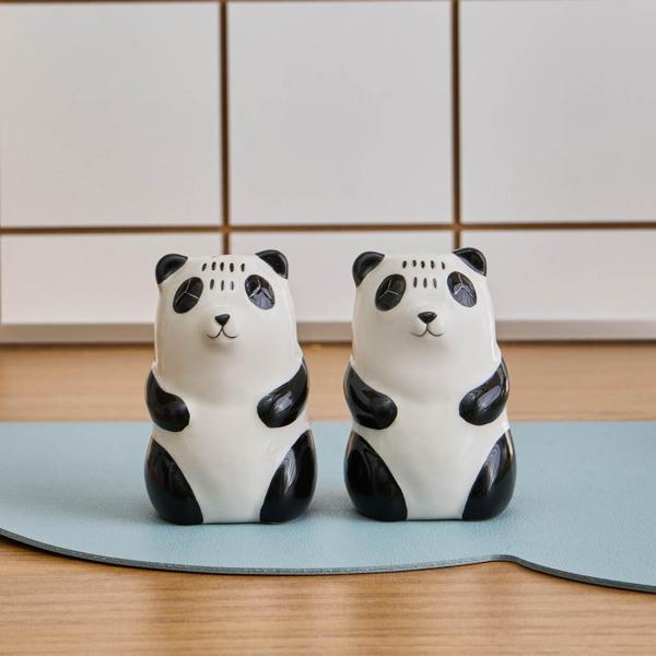 Karaca Panda Tuzluk ve Biberlik Beyaz - Image 1