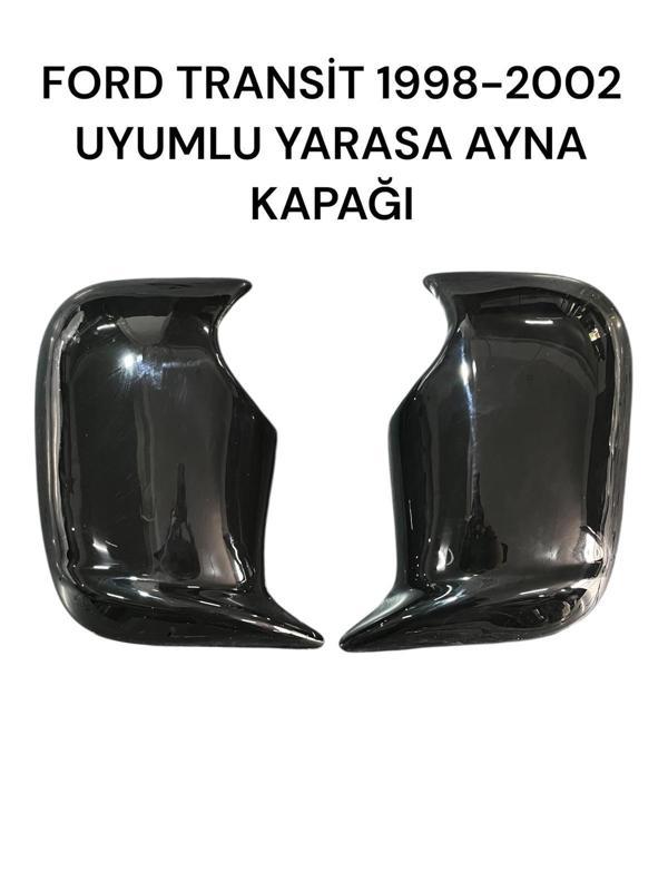 Ford Transit 1998-2002 Yılları Arası Uyumlu Siyah Ayna Kapağı - Image 1