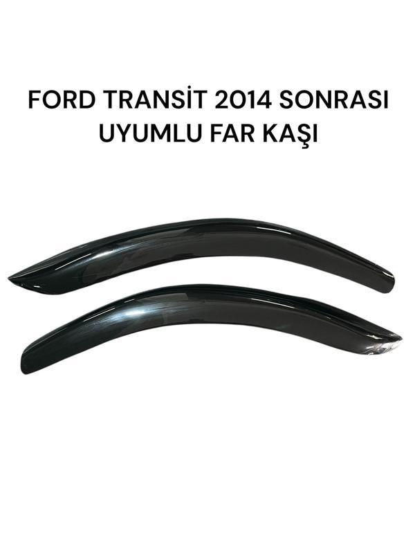 FORD TRANSİT 2014 SONRASI UYUMLU SİYAH FAR KAŞI - Image 1