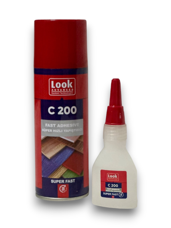Look Mdf Kiti Aktivatör Hızlı Yapıştırıcı 200ML + 35GR - Image 1
