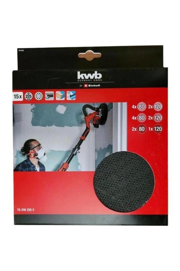Kwb Duvar Zımpara Kağıdı 225 Mm 15 Li Paket 491066 - Image 1