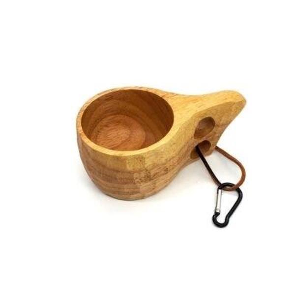 Rox Wood 001 Kuksa Ahşap Bardak Desenli - Image 1
