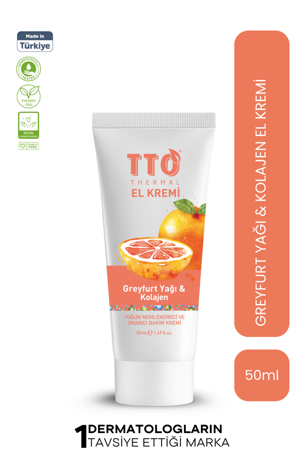 TTO Thermal El Kremi – Greyfurt Yağı & Kolajen (50 ml) - Image 1