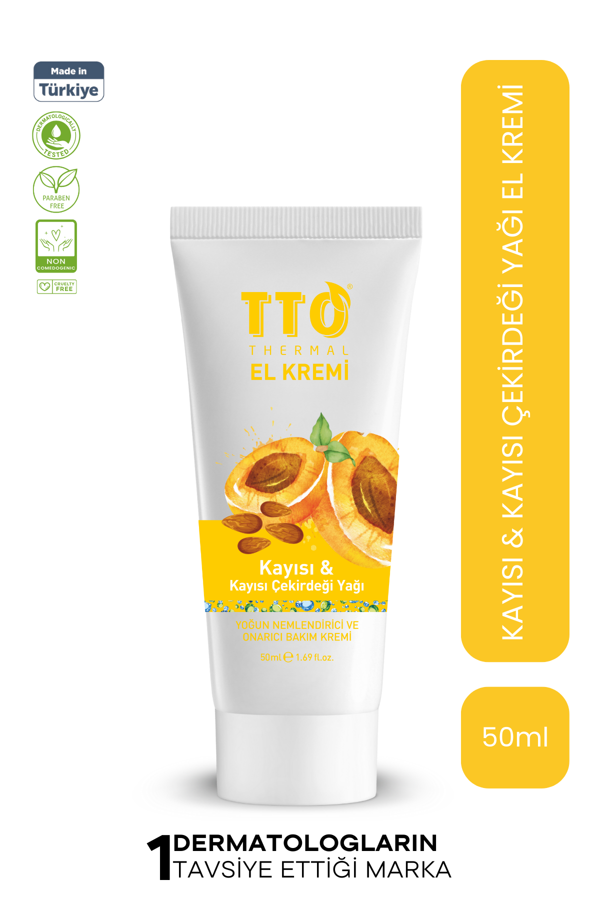 TTO Thermal El Kremi – Kayısı & Kayısı Çekirdeği Yağı (50 ml) - Image 1
