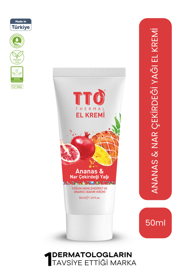 TTO Thermal El Kremi – Ananas & Nar Çekirdeği Yağı (50 ml) - Image 1