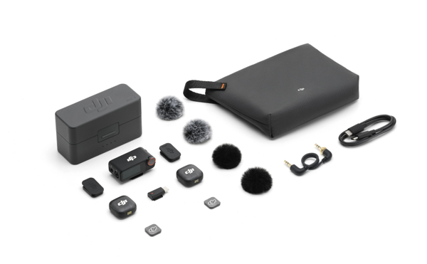 DJI Mic 3 (2 TX + 1 RX + Charging Case) (İTHALATÇI GARANTİLİ) - Image 1