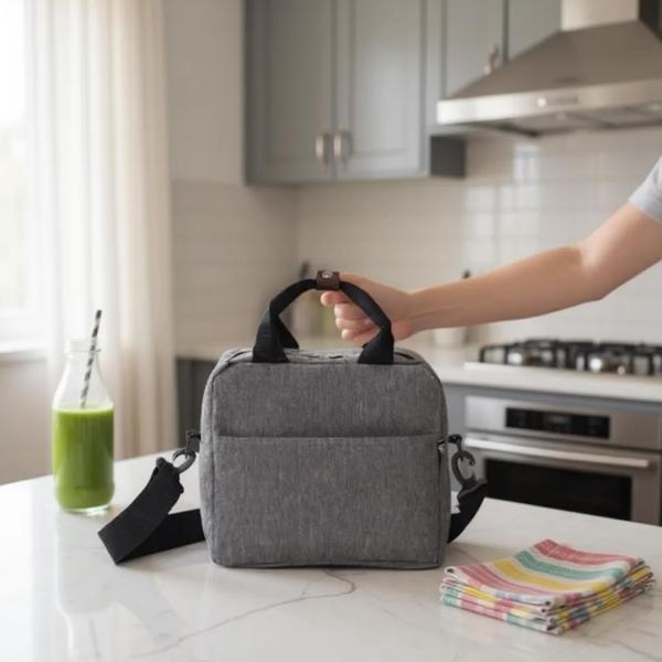 Uretti - Petek 7523 1096 Termal Yemek Taşıma Çantası / 26 cm x 22 cm - 4.5 Litre - Image 1