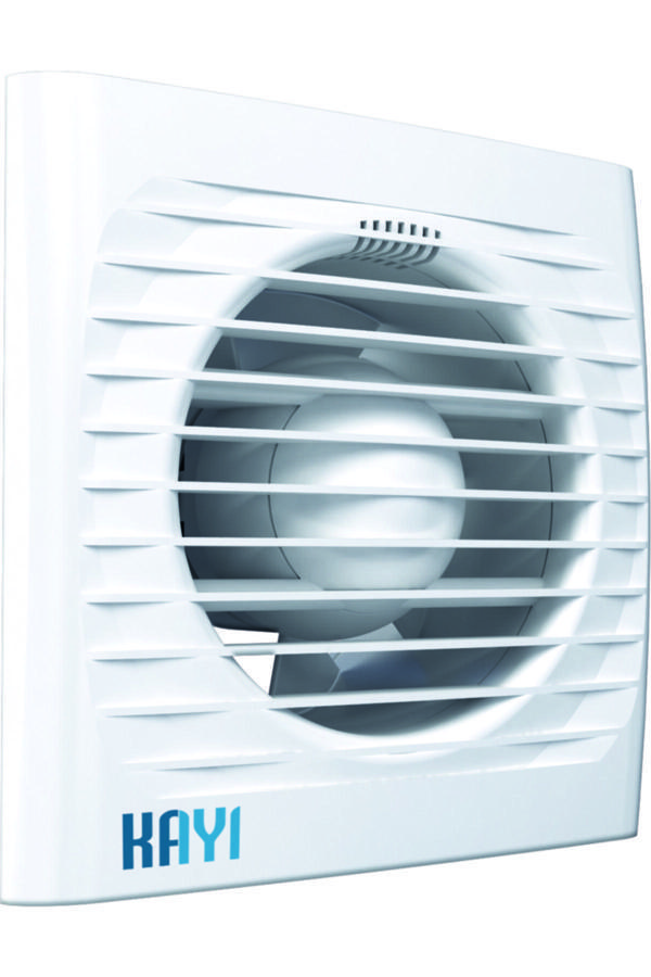 Kayı Fan Baf100 Klapeli Banyo Ve Tuvalet Fanı /Wc Aspiratör/ 100Mm - Image 1