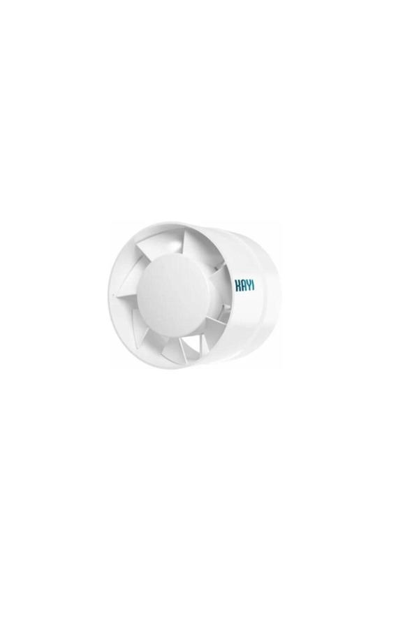 Kayıtes Yuf125 Havalandırma Fanı 125Mm Boru Tipi Çapı / 190 M3/H Güç 18 W Devir 2800 Yerli Üretim Ba - Image 1