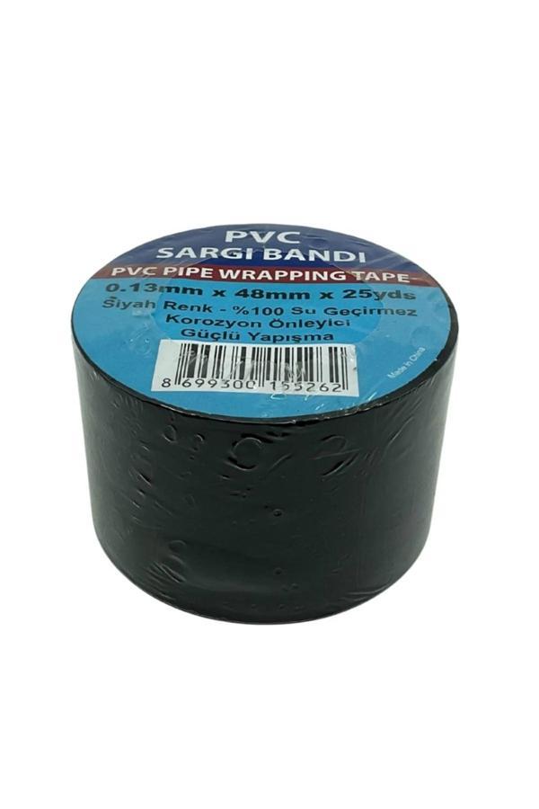 Globus Pvc Geniş İzole Bant 50 Mm X 25 Mt Elektrik Bandı Siyah Tr - Image 1