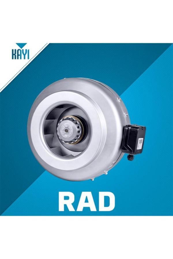 Kayıtes Kayıtes Rad 125 (410M³/H) Yuvarlak Kanal Fanı - Image 1
