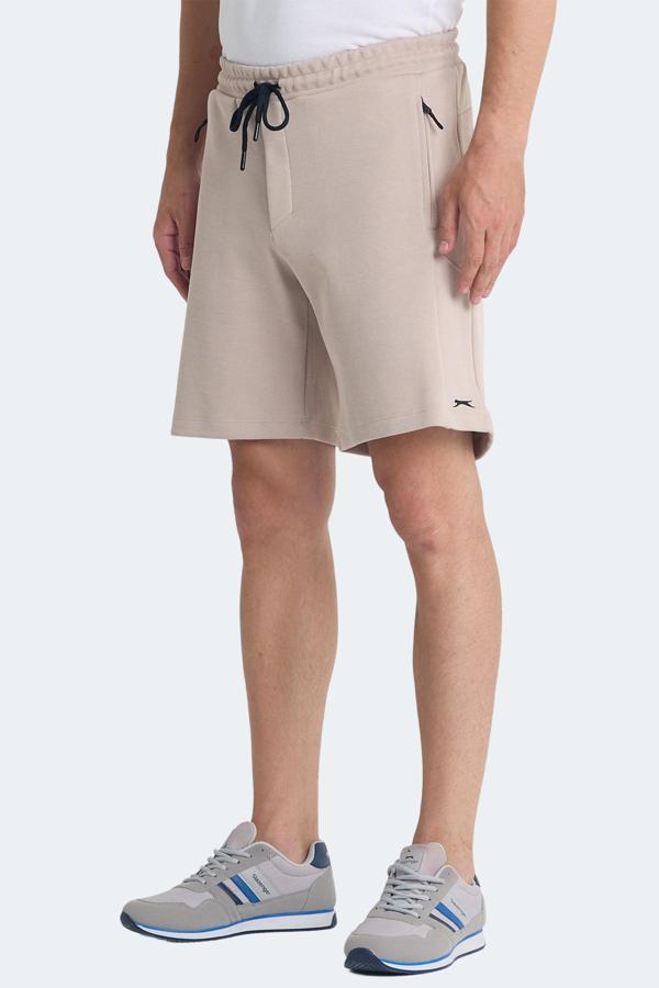 Slazenger VILTE I Erkek Cepli Taş Gri Şort - Image 1