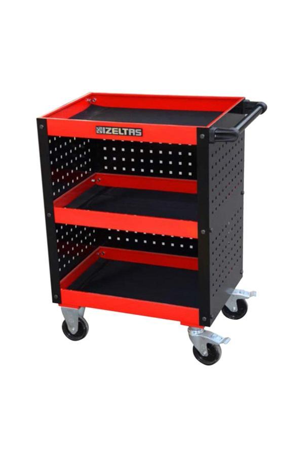 İzeltaş 8550 34 8002 Demonte Mini Servis Arabası Kapalı - Image 1