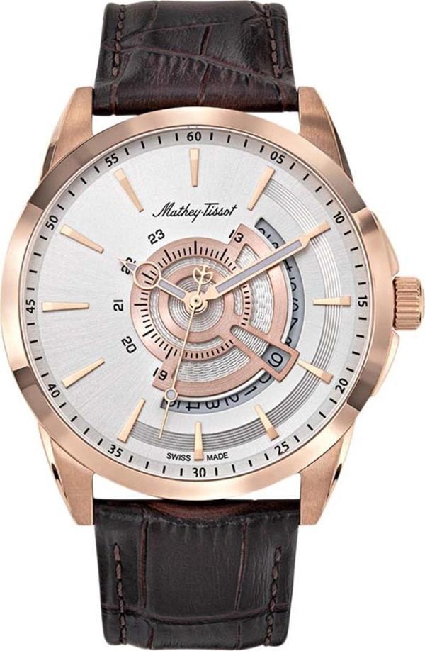Mathey-Tissot H711ps Swıss Made Safir Camlı Erkek Kol Saati - Image 1