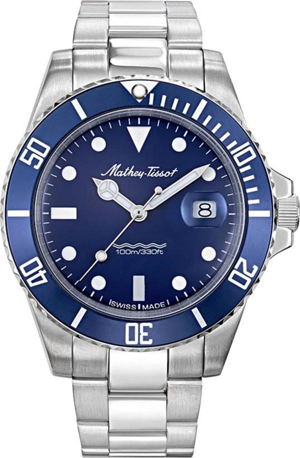 Mathey-Tissot H901abu Swıss Made Safir Camlı Erkek Kol Saati - Image 1