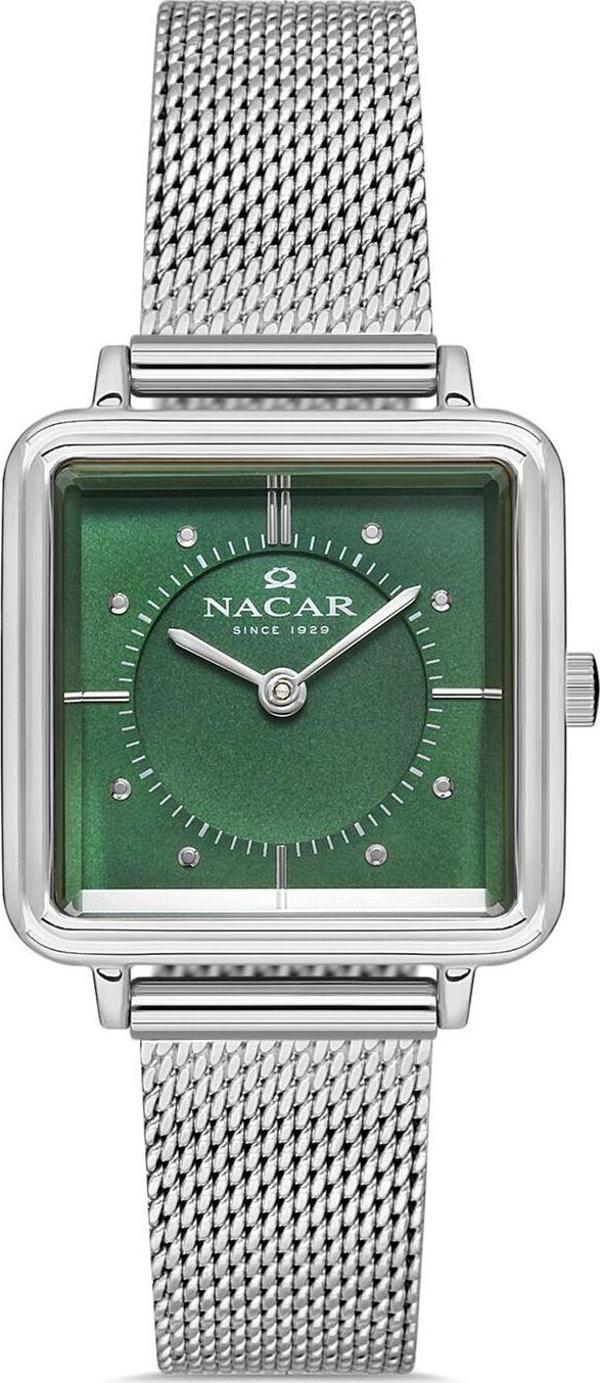 Nacar NC18-391051-ANM Çelik Hasır Band Kadın Kol Saati - Image 1